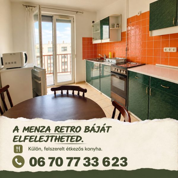 FELVETTEK KESZTHELYRE? NAGYSZERŰ!  Kiadó lakás egyetemistáknak •  06 70 77 33 623 – 5. kép