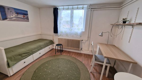 Kiadó 27 m²-es, bútorozott minigarzon kertkapcsolattal a XII. kerületben, Kissvábhegyen