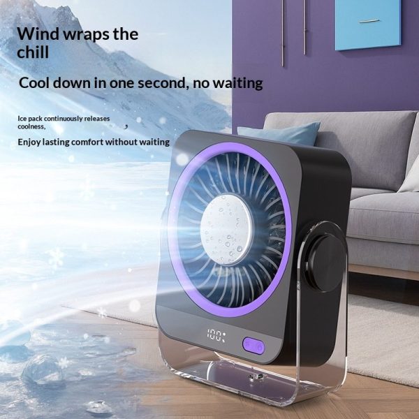 Félvezetős hűtésű nagy teljesítményű USB mini ventilátor – Háztartási gép