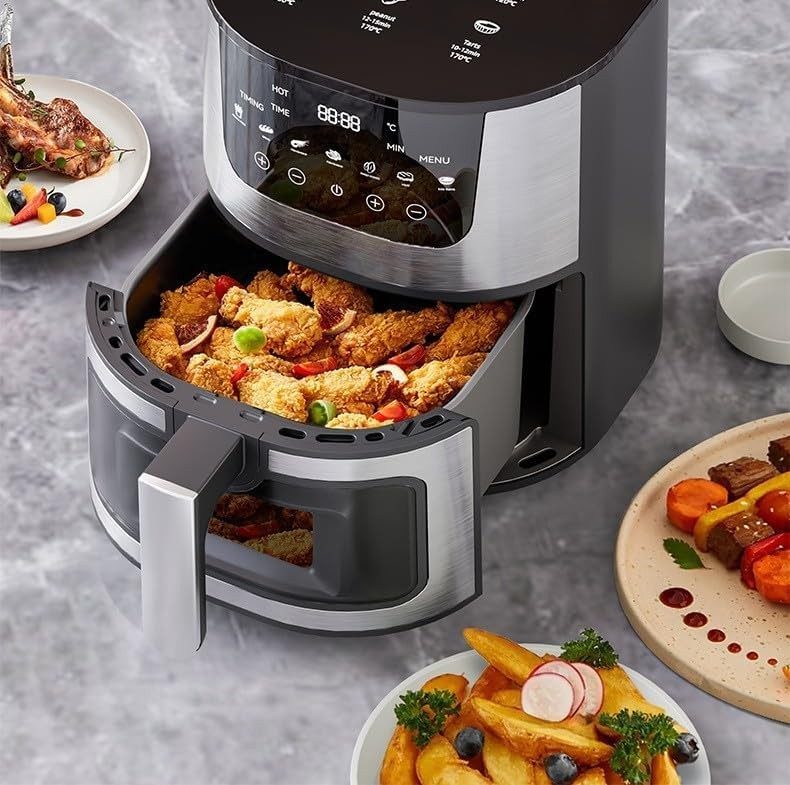 7 literes digitális forrólevegős fritőz – Konyhafelszerelés