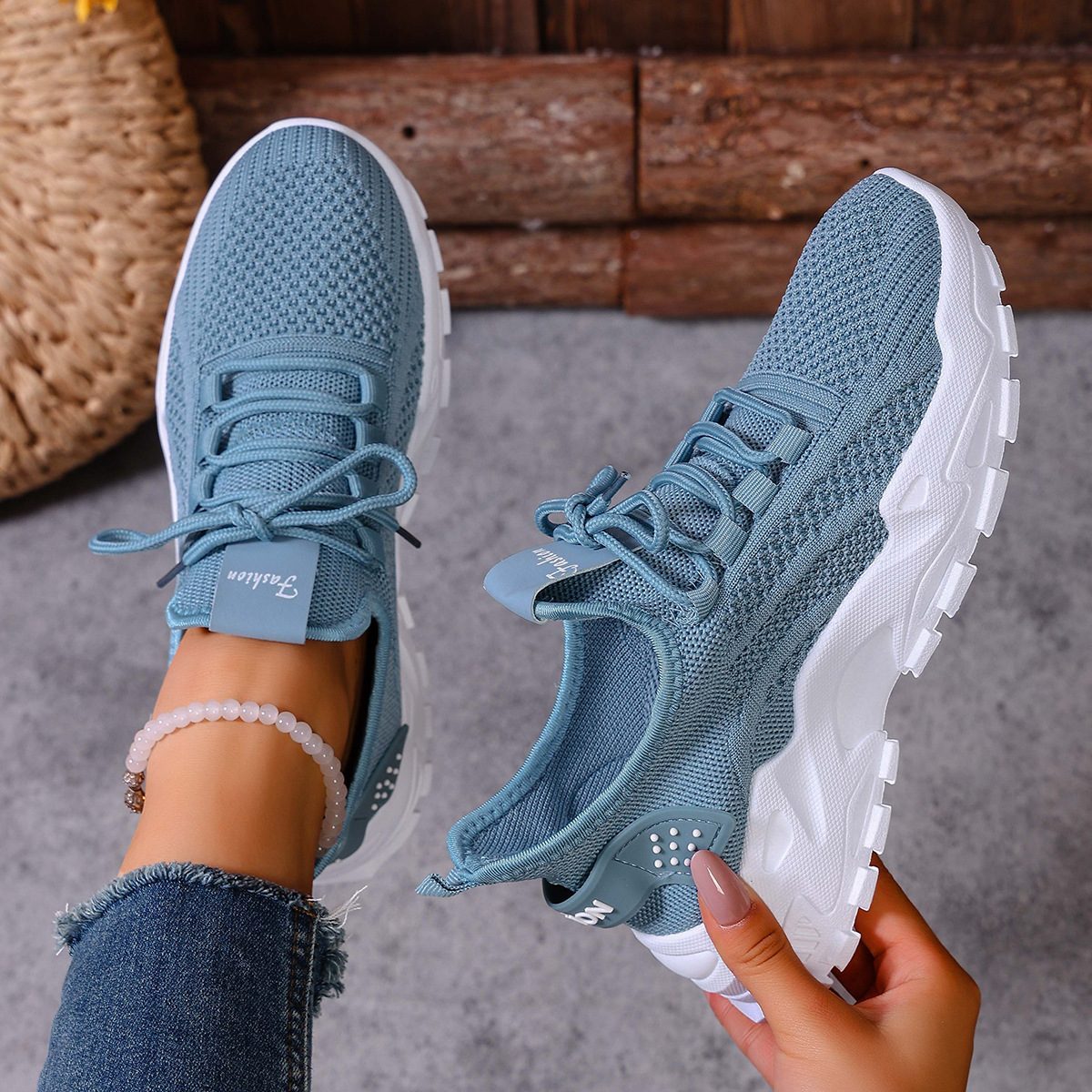 Könnyű női sneaker, lezser hétköznapi cipő – Cipő
