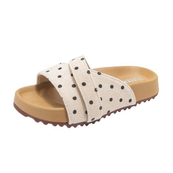 Kislány pöttyös flip-flop nyári szandál – Gyerekruha